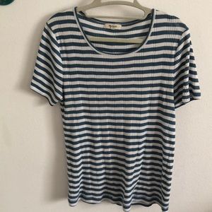 Madewell - Ribbed, Scoop Neck T